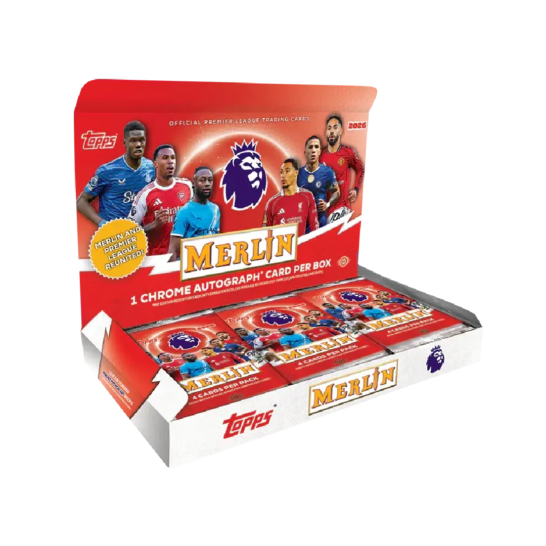 Topps 2026 Merlin Premier League Hobby Box - New & Sealed